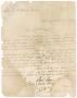 Thumbnail image of item number 1 in: '[Letter from Santa Anna to Zavala, July 22, 1829]'.