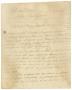 Letter: [Letter from Santa Anna to Zavala, July 5, 1829]