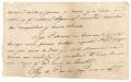 Thumbnail image of item number 3 in: '[Letter from (Antonio Lopez de Santa Anna) to Lorenzo de Zavala, June 25, 1829]'.
