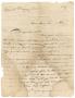 Letter: [Letter from Santa Anna to Zavala, June 18, 1829]