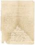 Thumbnail image of item number 1 in: '[Letter from Santa Anna to Zavala, June 17, 1829]'.