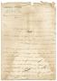 Letter: [Letter from Santa Anna to Zavala, June 10, 1829]