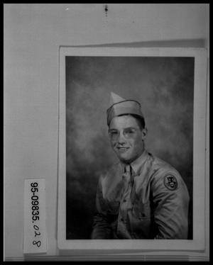 Portrait of Man in Uniform - World War II