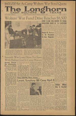 The Longhorn (Camp Wolters, Tex.), Vol. 4, No. 41, Ed. 1 Friday, April 6, 1945