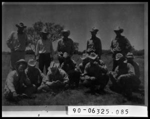 Primary view of object titled 'Men in Cowboy Hats'.