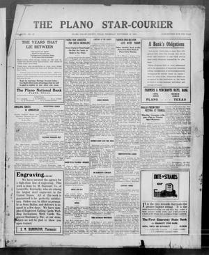 The Plano Star-Courier (Plano, Tex.), Vol. 27, No. 18, Ed. 1 Thursday, September 30, 1915