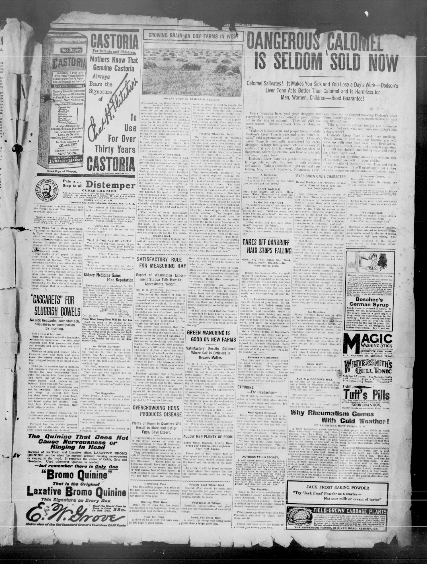 The Plano Star-Courier (Plano, Tex.), Vol. 28, No. 51, Ed. 1 Friday, February 2, 1917
                                                
                                                    [Sequence #]: 7 of 8
                                                