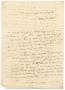 Letter: [Letter from Lorenzo de Zavala to Antonio Lopez de Santa Anna, March …