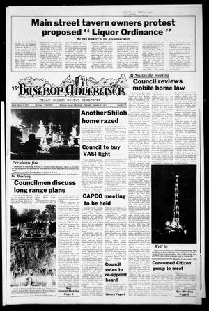 Bastrop Advertiser (Bastrop, Tex.), No. 43, Ed. 1 Thursday, October 27, 1977