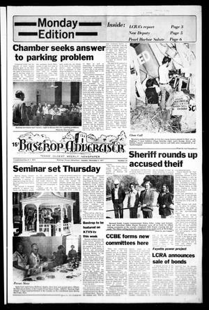 Bastrop Advertiser (Bastrop, Tex.), No. 54, Ed. 1 Monday, December 5, 1977
