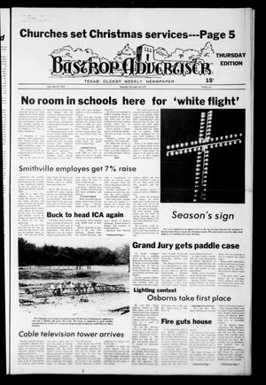 Bastrop Advertiser (Bastrop, Tex.), No. 84, Ed. 1 Thursday, December 20, 1979