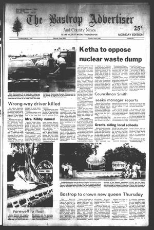 The Bastrop Advertiser and County News (Bastrop, Tex.), No. 28, Ed. 1 Monday, June 6, 1983