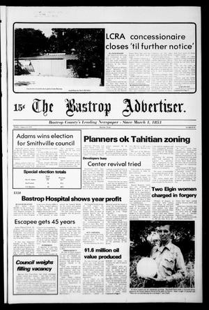 The Bastrop Advertiser (Bastrop, Tex.), No. 48, Ed. 1 Monday, August 13, 1979