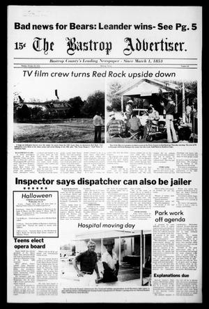 Primary view of object titled 'The Bastrop Advertiser (Bastrop, Tex.), No. 69, Ed. 1 Monday, October 29, 1979'.