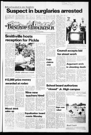 Bastrop Advertiser (Bastrop, Tex.), No. 25, Ed. 1 Thursday, August 18, 1977