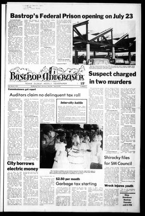 Primary view of object titled 'Bastrop Advertiser (Bastrop, Tex.), No. 35, Ed. 1 Thursday, June 28, 1979'.