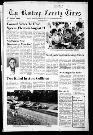 The Bastrop County Times (Smithville, Tex.), Vol. 88, No. 21, Ed. 1 Thursday, May 24, 1979
