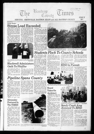 The Bastrop County Times (Smithville, Tex.), Vol. 86, No. 35, Ed. 1 Thursday, September 1, 1977