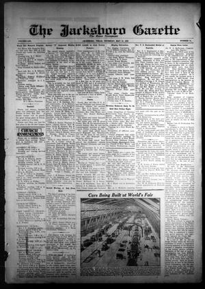 The Jacksboro Gazette (Jacksboro, Tex.), Vol. 53, No. 51, Ed. 1 Thursday, May 18, 1933
