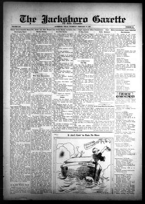 The Jacksboro Gazette (Jacksboro, Tex.), Vol. 53, No. 38, Ed. 1 Thursday, February 16, 1933