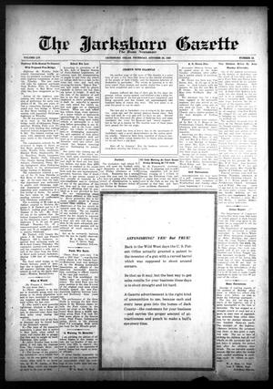 Primary view of object titled 'The Jacksboro Gazette (Jacksboro, Tex.), Vol. 54, No. 22, Ed. 1 Thursday, October 26, 1933'.