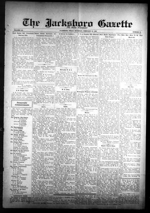 The Jacksboro Gazette (Jacksboro, Tex.), Vol. 52, No. 38, Ed. 1 Thursday, February 18, 1932