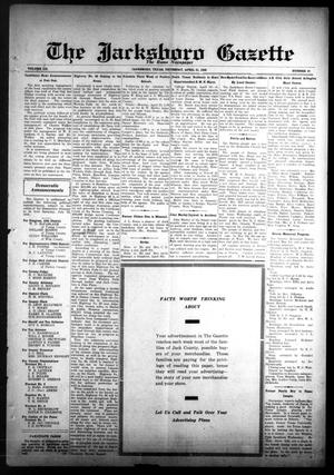 Primary view of object titled 'The Jacksboro Gazette (Jacksboro, Tex.), Vol. 52, No. 47, Ed. 1 Thursday, April 21, 1932'.