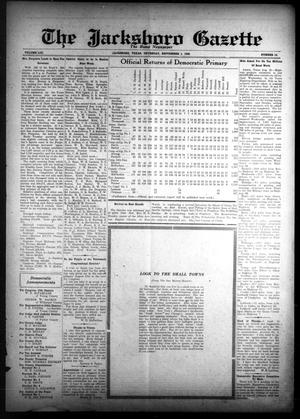 The Jacksboro Gazette (Jacksboro, Tex.), Vol. 53, No. 14, Ed. 1 Thursday, September 1, 1932