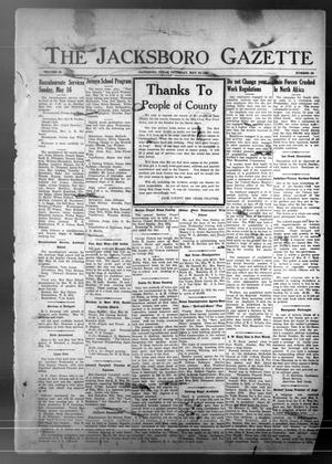 The Jacksboro Gazette (Jacksboro, Tex.), Vol. 63, No. 50, Ed. 1 Thursday, May 13, 1943