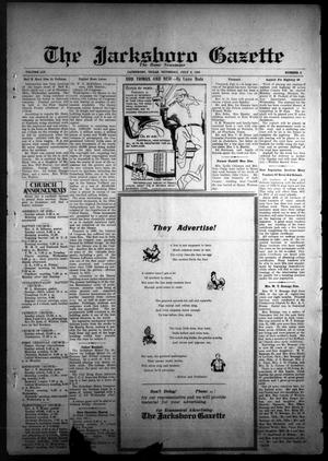 The Jacksboro Gazette (Jacksboro, Tex.), Vol. 54, No. 6, Ed. 1 Thursday, July 6, 1933