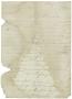Thumbnail image of item number 1 in: 'Antonio Lopez de Santa Anna to Lorenzo de Zavala, February 26, 1829'.