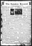 Primary view of The Sunday Record (Mineola, Tex.), Vol. 15, No. 29, Ed. 1 Sunday, October 15, 1944