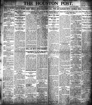 The Houston Post. (Houston, Tex.), Vol. 21, No. 62, Ed. 1 Tuesday, May 16, 1905