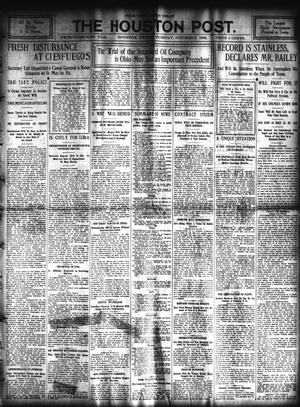 The Houston Post. (Houston, Tex.), Vol. 22, Ed. 1 Tuesday, October 9, 1906