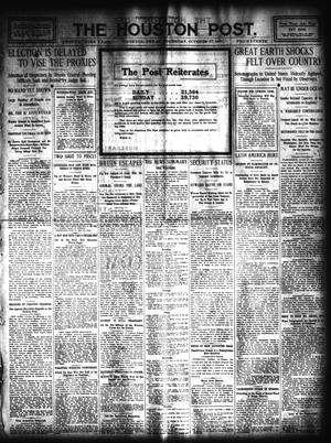 The Houston Post. (Houston, Tex.), Vol. 23, Ed. 1 Thursday, October 17, 1907