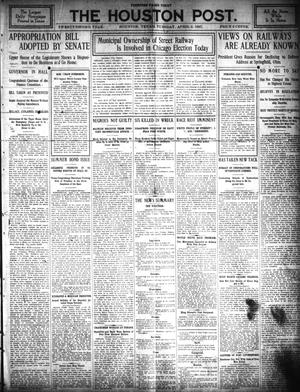 The Houston Post. (Houston, Tex.), Vol. 22, Ed. 1 Tuesday, April 2, 1907