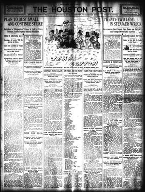 Primary view of object titled 'The Houston Post. (Houston, Tex.), Vol. 23, Ed. 1 Sunday, October 13, 1907'.