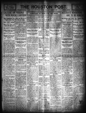 The Houston Post. (Houston, Tex.), Vol. 22, Ed. 1 Monday, April 1, 1907