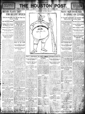 The Houston Post. (Houston, Tex.), Vol. 23, Ed. 1 Friday, September 6, 1907