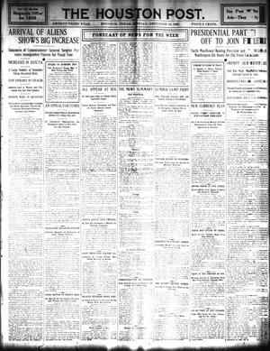 Primary view of object titled 'The Houston Post. (Houston, Tex.), Vol. 23, Ed. 1 Monday, December 16, 1907'.