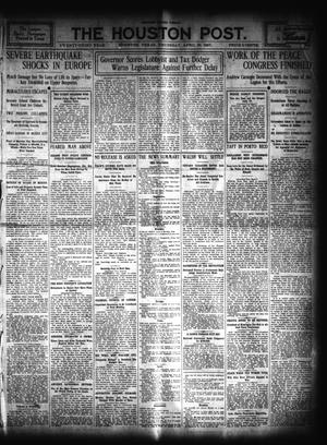 The Houston Post. (Houston, Tex.), Vol. 23, Ed. 1 Thursday, April 18, 1907