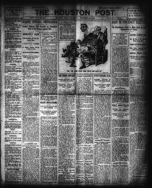 Primary view of object titled 'The Houston Post. (Houston, Tex.), Vol. 19, No. 227, Ed. 1 Wednesday, November 18, 1903'.