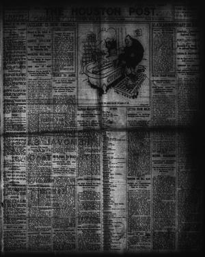 Primary view of object titled 'The Houston Post. (Houston, Tex.), Vol. 19, No. 196, Ed. 1 Sunday, October 18, 1903'.