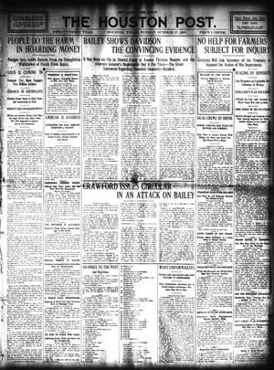 The Houston Post. (Houston, Tex.), Vol. 23, Ed. 1 Sunday, October 27, 1907