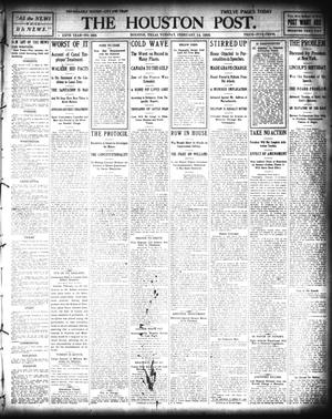 Primary view of object titled 'The Houston Post. (Houston, Tex.), Vol. 20, No. 336, Ed. 1 Tuesday, February 14, 1905'.