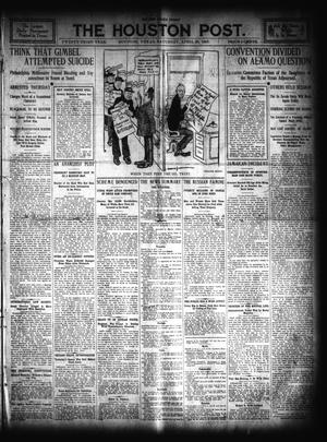 Primary view of object titled 'The Houston Post. (Houston, Tex.), Vol. 23, Ed. 1 Saturday, April 20, 1907'.