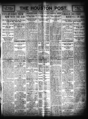The Houston Post. (Houston, Tex.), Vol. 23, Ed. 1 Thursday, April 11, 1907