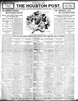 The Houston Post. (Houston, Tex.), Vol. 21, No. 360, Ed. 1 Saturday, March 10, 1906