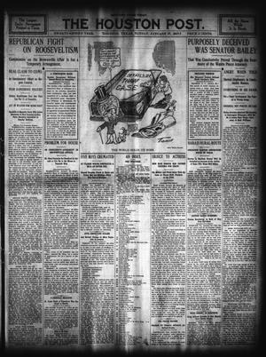 Primary view of object titled 'The Houston Post. (Houston, Tex.), Vol. 22, Ed. 1 Sunday, January 27, 1907'.