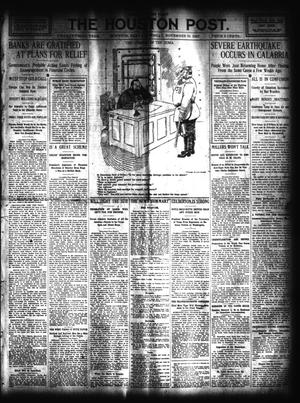 The Houston Post. (Houston, Tex.), Vol. 23, Ed. 1 Tuesday, November 19, 1907